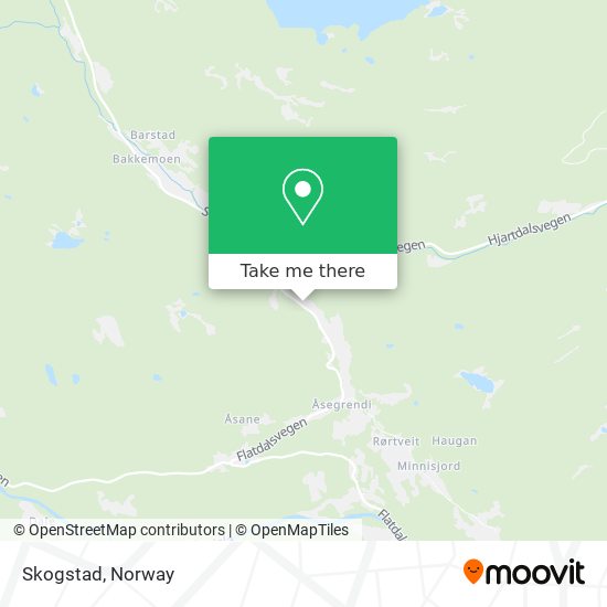 Skogstad map