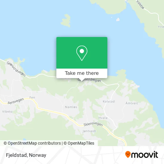 Fjeldstad map