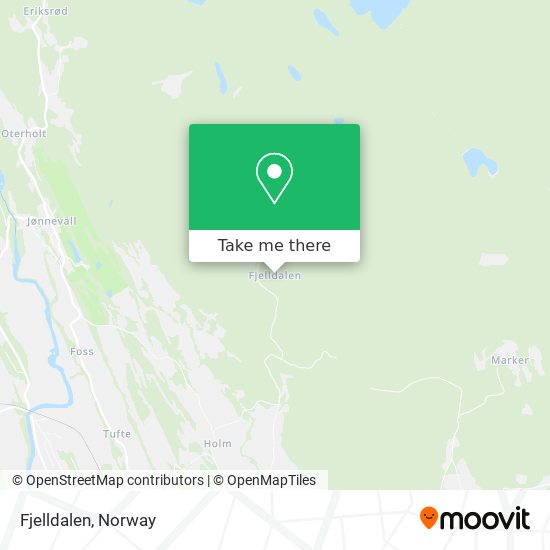 Fjelldalen map