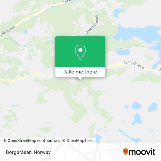 Borgaråsen map