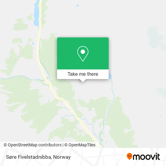 Søre Fivelstadnibba map