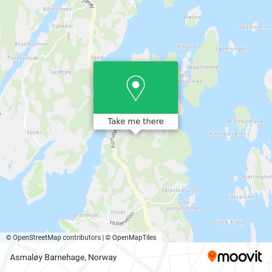 Asmaløy Barnehage map