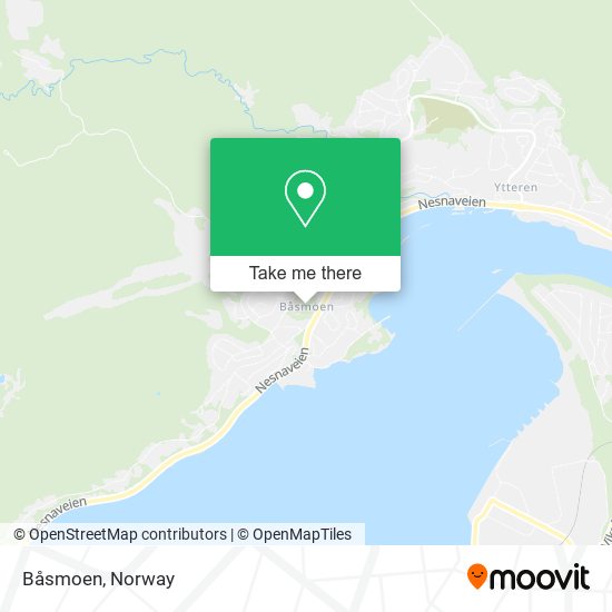 Båsmoen map