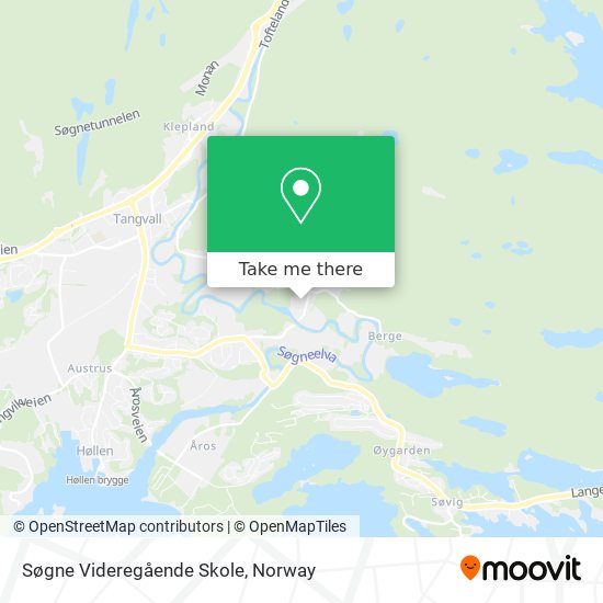 Søgne Videregående Skole map