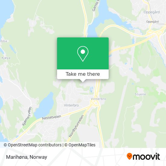 Marihøna map