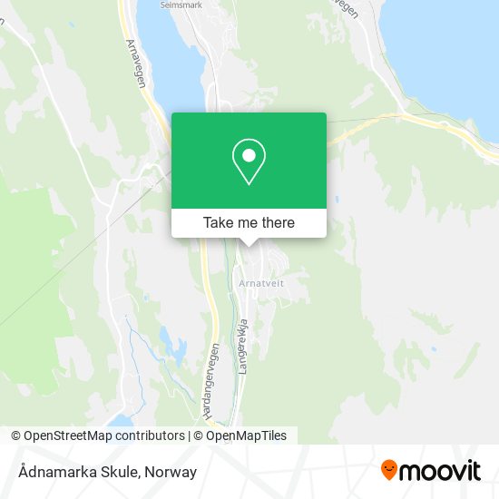 Ådnamarka Skule map