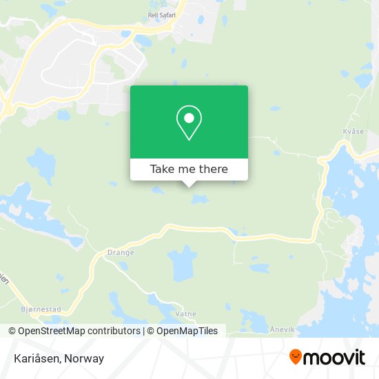 Kariåsen map