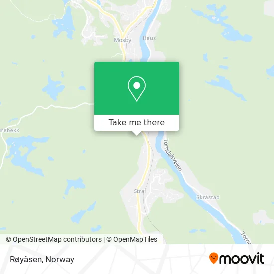 Røyåsen map