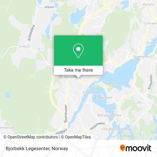 Bjorbekk Legesenter map
