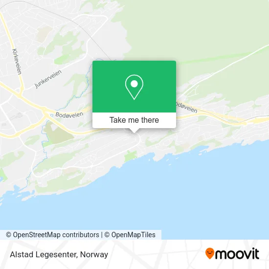 Alstad Legesenter map