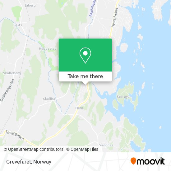 Grevefaret map