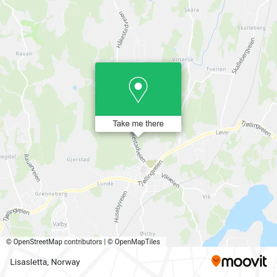Lisasletta map