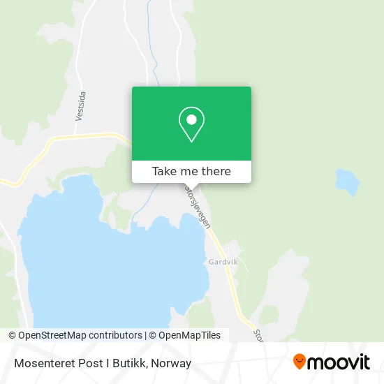 Mosenteret Post I Butikk map