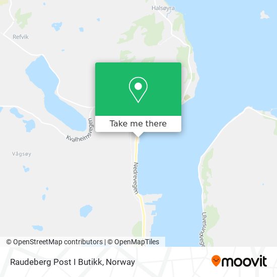 Raudeberg Post I Butikk map