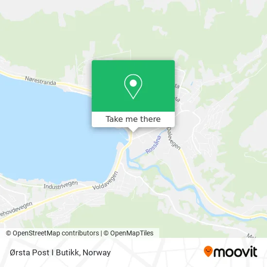 Ørsta Post I Butikk map