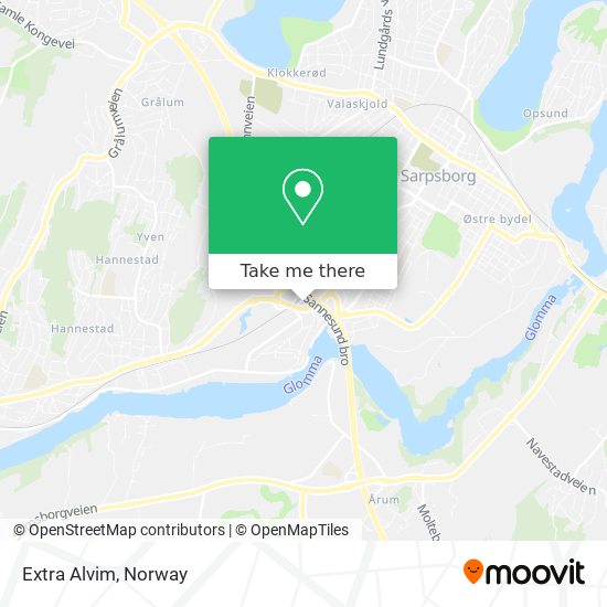 Extra Alvim map
