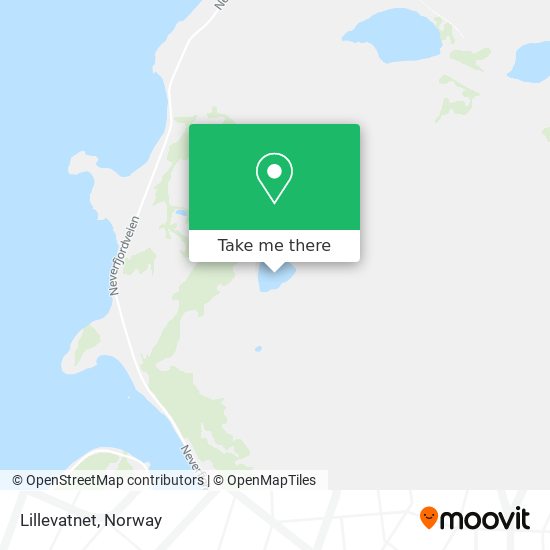 Lillevatnet map