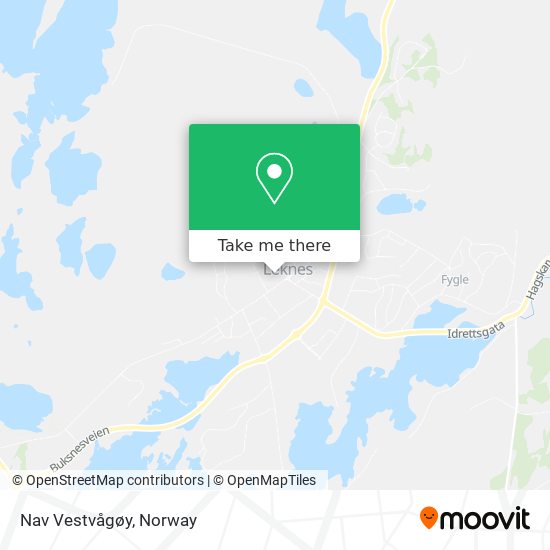 Nav Vestvågøy map