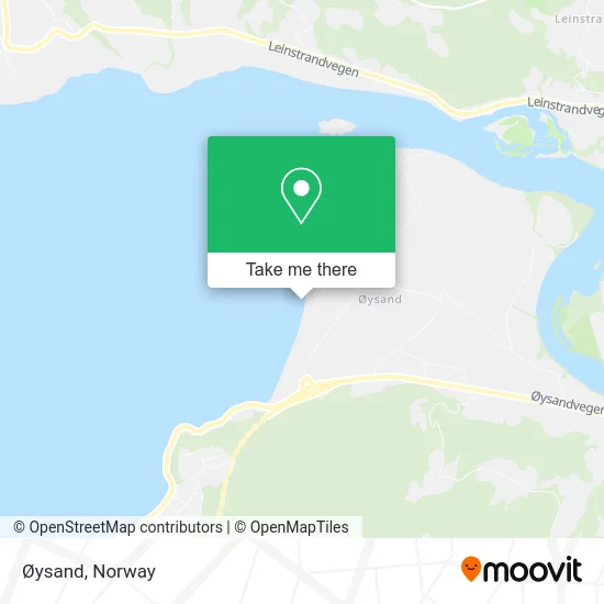 Øysand map