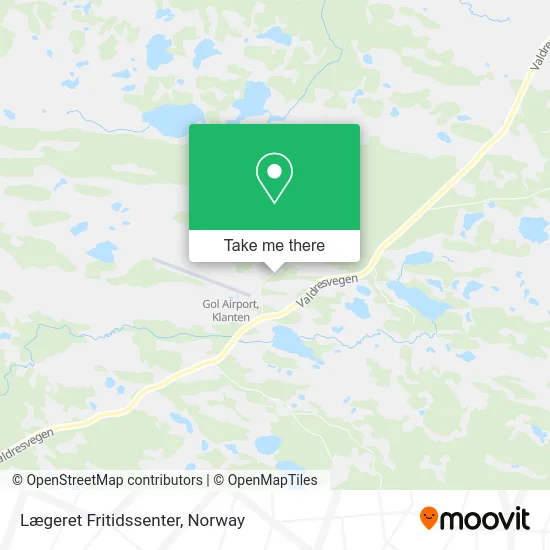 Lægeret Fritidssenter map