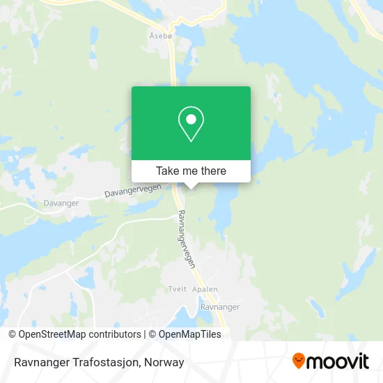 Ravnanger Trafostasjon map