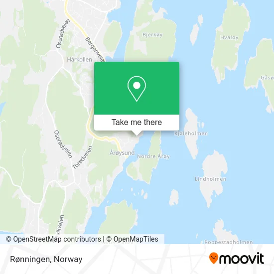 Rønningen map