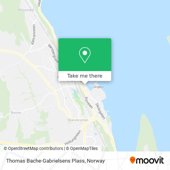 Thomas Bache-Gabrielsens Plass map