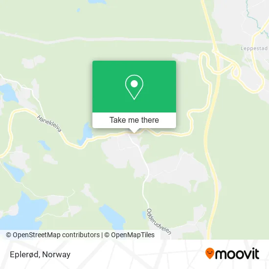 Eplerød map