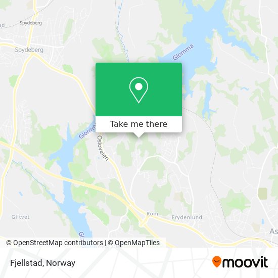 Fjellstad map