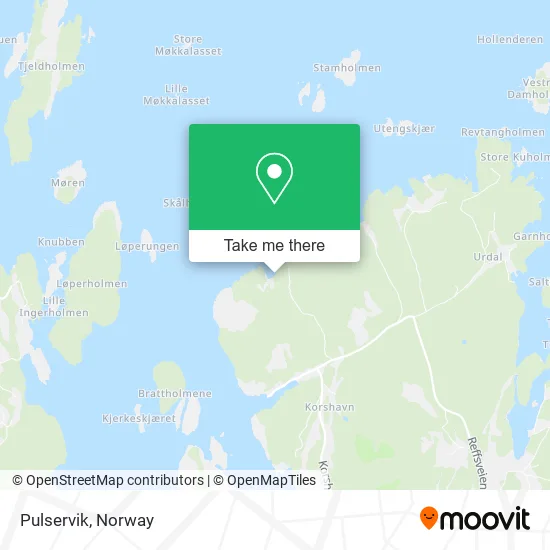 Pulservik map