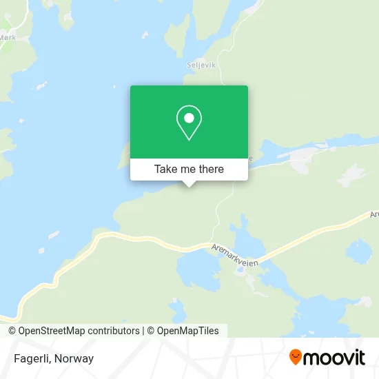 Fagerli map