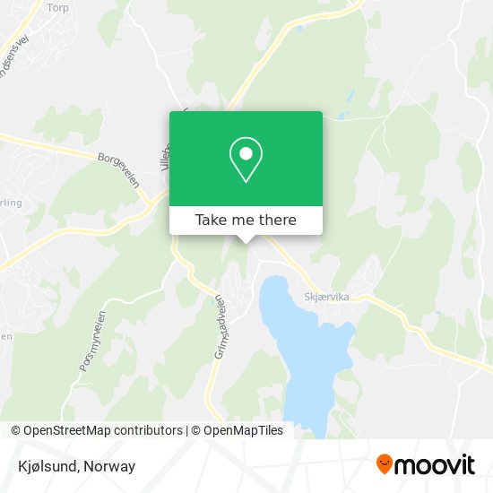 Kjølsund map