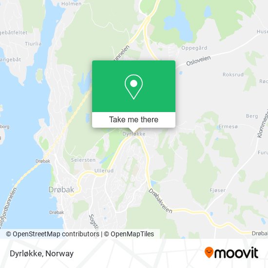 Dyrløkke map