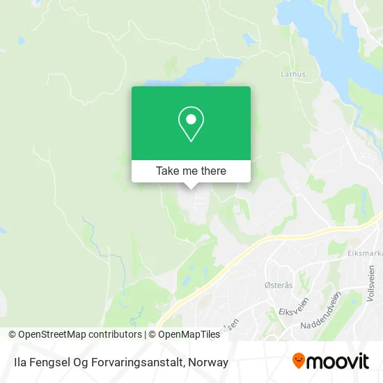 Ila Fengsel Og Forvaringsanstalt map