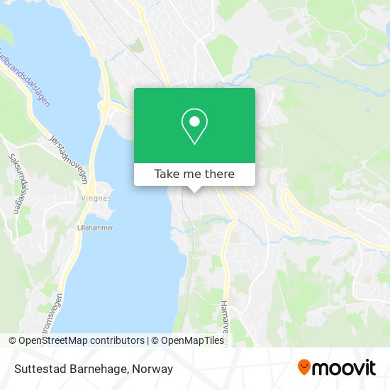 Suttestad Barnehage map