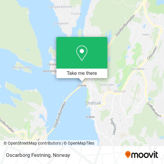 Oscarborg Festning map