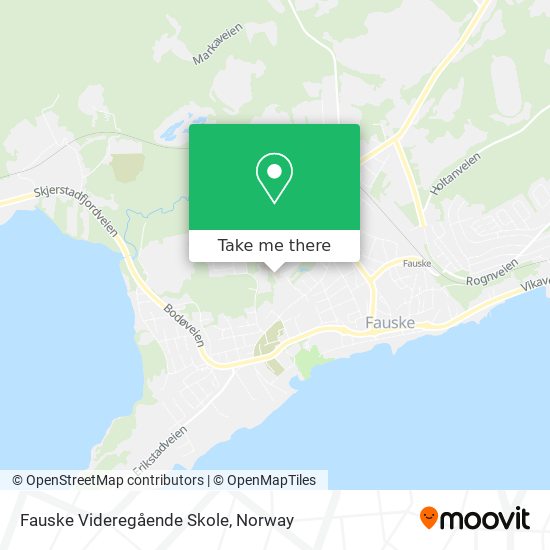 Fauske Videregående Skole map