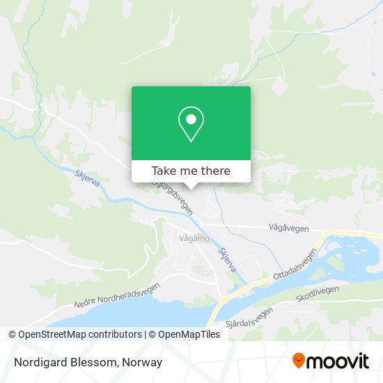 Nordigard Blessom map