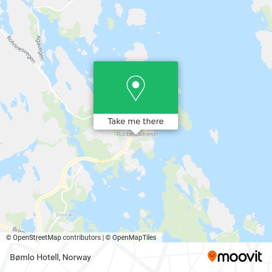 Bømlo Hotell map