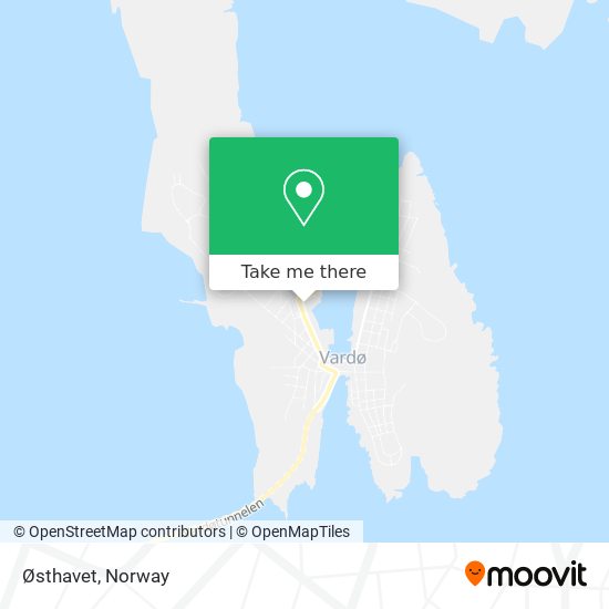 Østhavet map