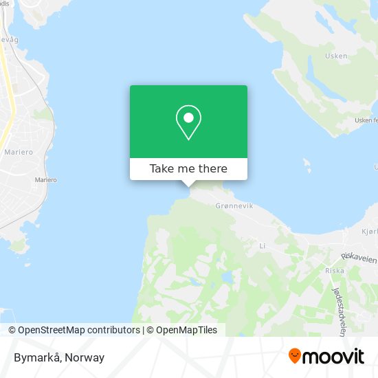 Bymarkå map