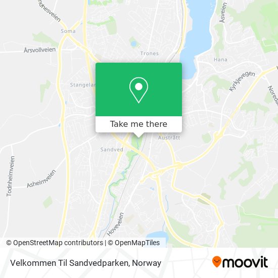 Velkommen Til Sandvedparken map