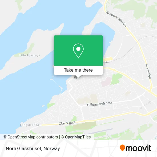 Norli Glasshuset map