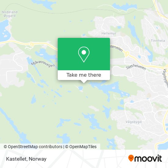 Kastellet map