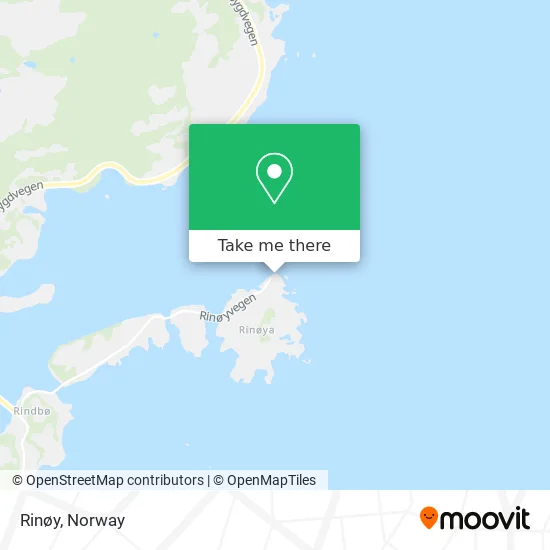 Rinøy map