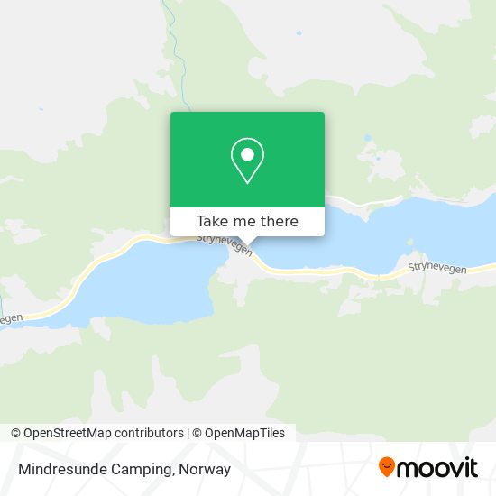 Mindresunde Camping map