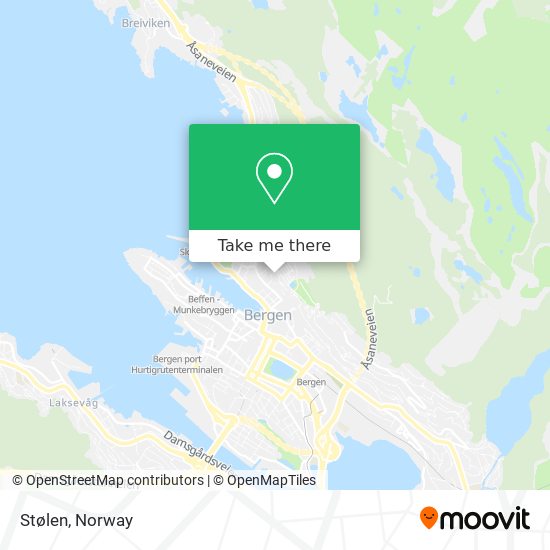 Stølen map