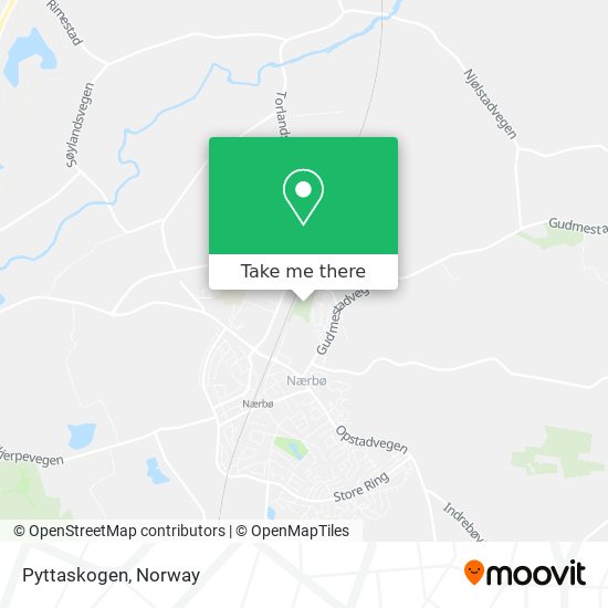 Pyttaskogen map