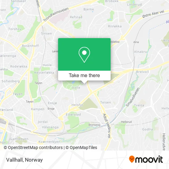 Vallhall map