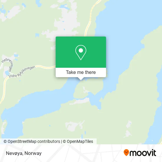 Nevøya map